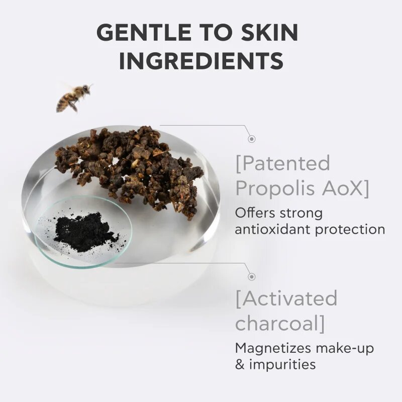 Apivita Cleansing Black Detox Jelly Cleanser почистващ гел с активен въглен 50 мл.