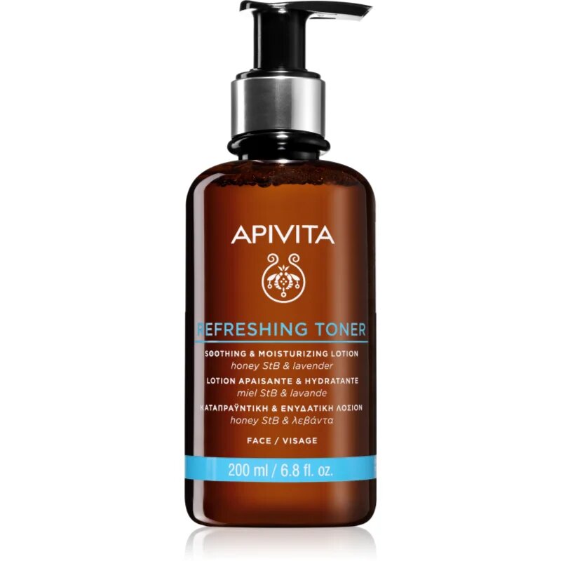 Apivita Cleansing Refreshing Toner почистващ и успокояващ тоник 200 мл.
