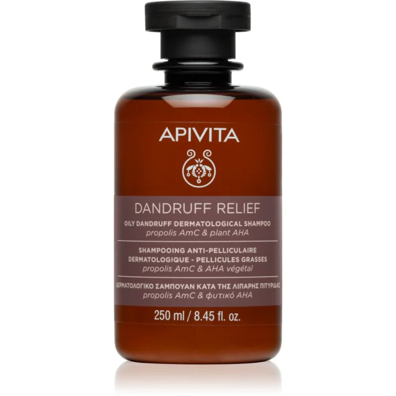 Apivita Dandruff Relief Oily Dandruff Dermatological Shampoo шампоан против пърхот за мазна коса 250 мл.