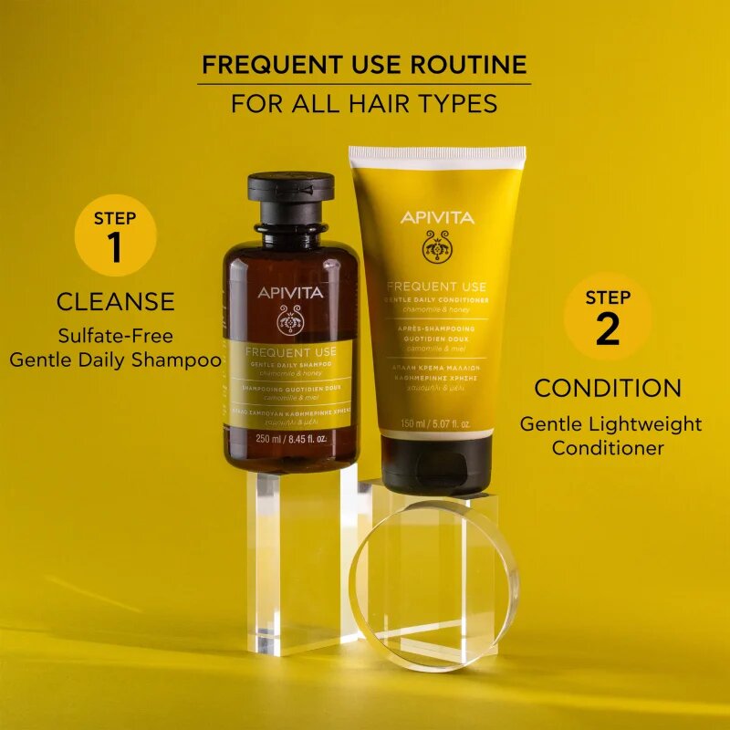 Apivita Frequent Use Gentle Daily Conditioner балсам за ежедневна употреба с лайка 150 мл.