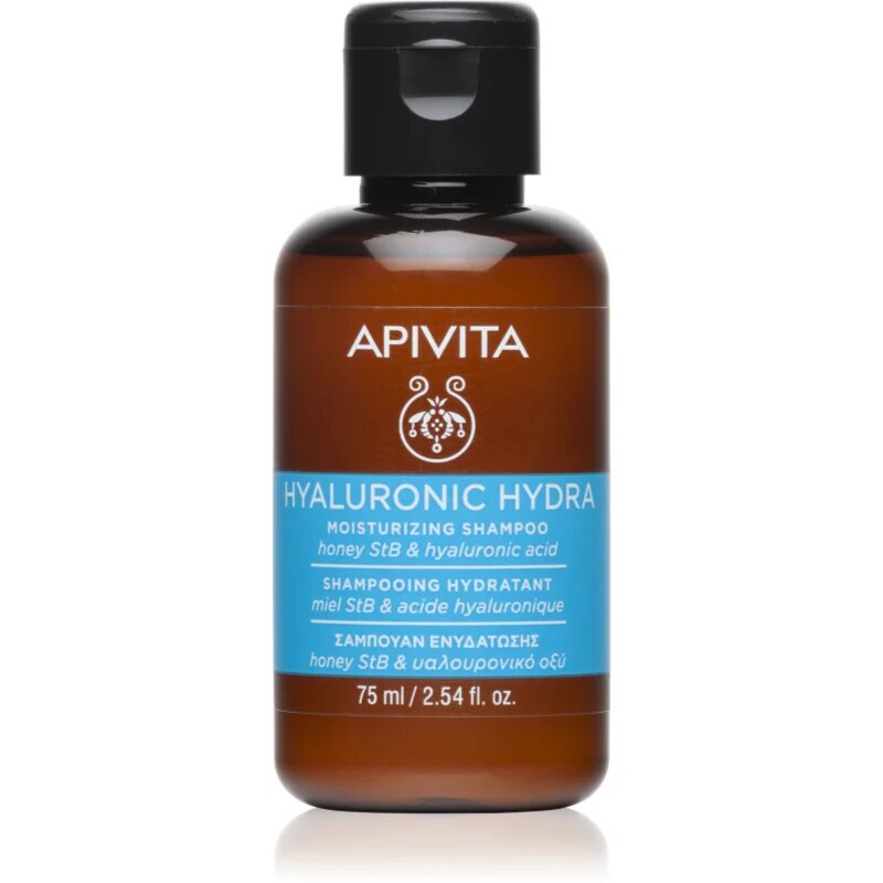 Apivita Hyaluronic Hydra Moisturizing Shampoo хидратиращ шампоан 75 мл.