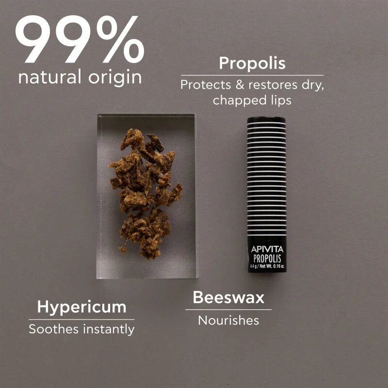 Apivita Lip Care Propolis балсам за сухи и напукани устни 4.4 гр.