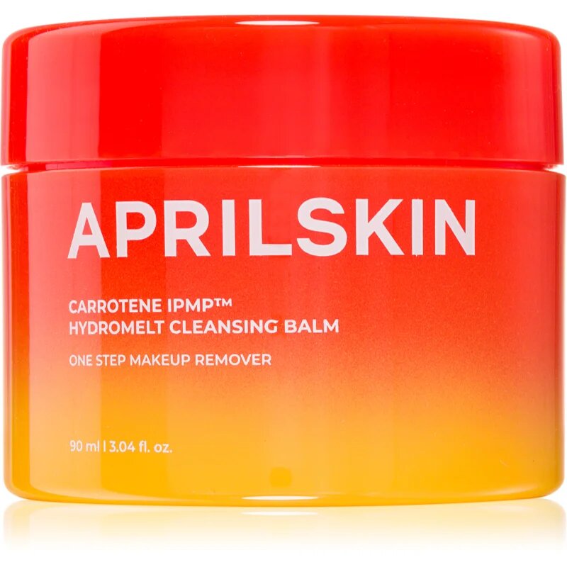APRILSKIN Carrotene IPMP Hydromelt Cleansing Balm балсам за почистване и премахване на грим за разширени пори 90 мл.