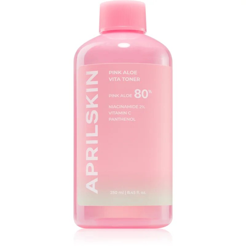 APRILSKIN Pink Aloe Vita Toner хидратиращ тоник за укрепване на кожната бариера 250 мл.