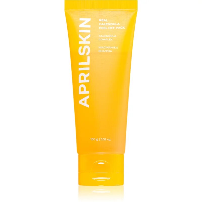 APRILSKIN Real Calendula Peel Off Pack дълбоко почистваща маска за освежаване и хидратация 100 гр.