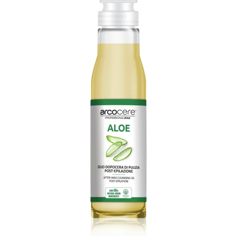 Arcocere After Wax Aloe успокояващо почистващо олио след епилация 150 мл.