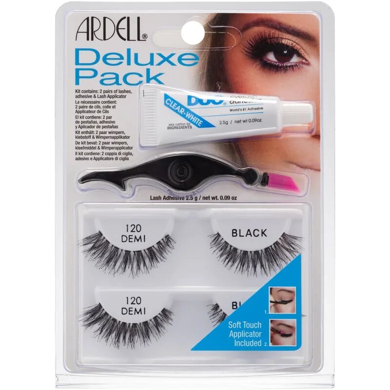 Ardell Deluxe Pack комплект за мигли