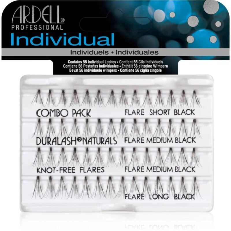Ardell Individuals Combo Pack лепящи снопчета мигли без възли
