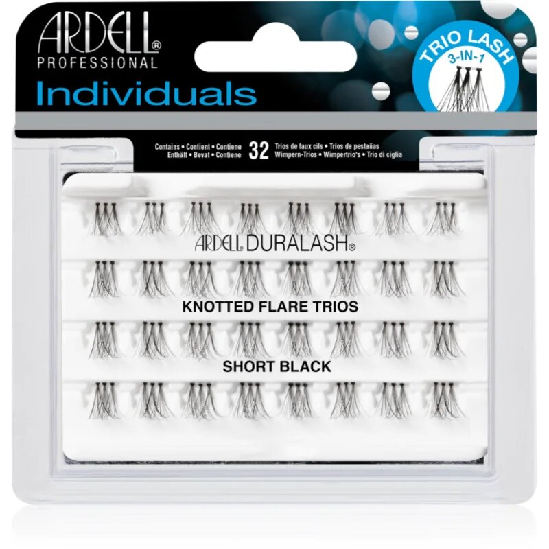 Ardell Individuals изкуствени мигли в сноп с възел Short 32 бр.