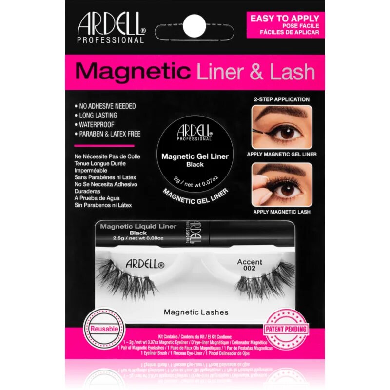 Ardell Magnetic Liner & Lash магнитни мигли за мигли тип 002