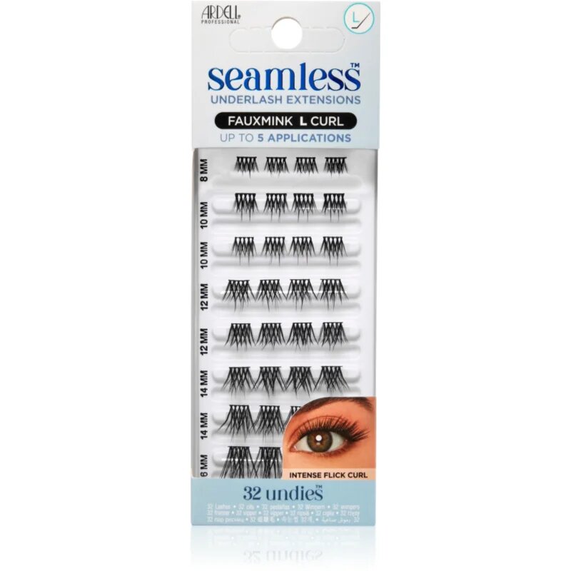 Ardell Seamless Refill Light Modern FauxMink лепящи снопчета мигли L Curl 32 бр.