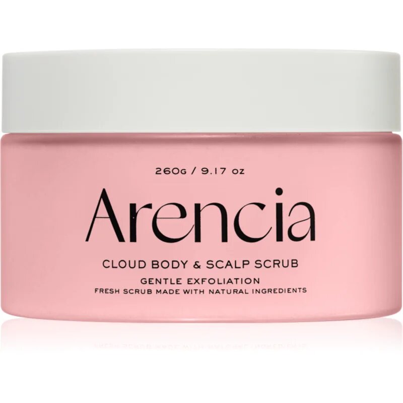 Arencia Fresh Cloud Lavender & Pear нежен пилинг за тяло за коса и тяло 260 гр.