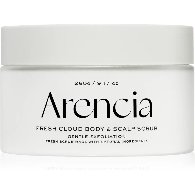 Arencia Fresh Cloud White Tea & Neroli фин пилинг за тяло и коса 260 гр.