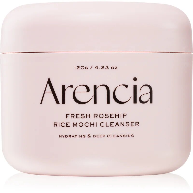 Arencia Fresh Rosehip Rice Mochi Cleanser подхранващ почистващ балсам за освежаване и хидратация 120 гр.