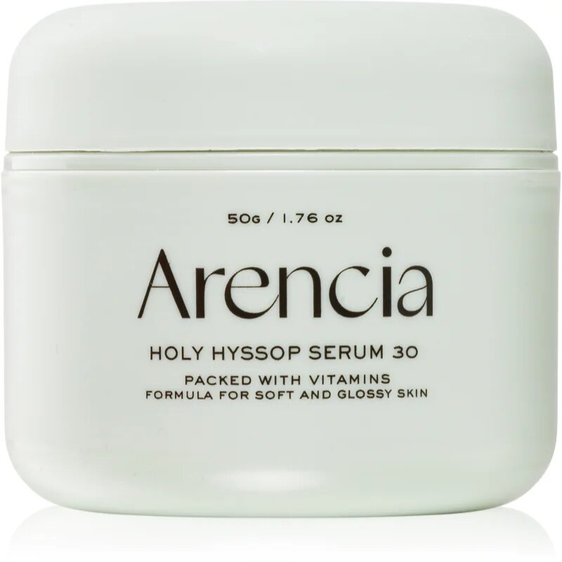 Arencia Holy Hyssop Serum 30 кремообразен серум за кожа с хиперпигментация 50 гр.
