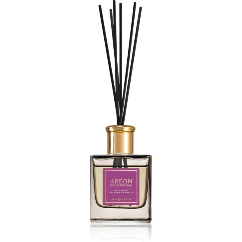 Areon Home Black Patchouli Lavender Vanilla aроматизиращ дифузер с пълнител 150 мл.