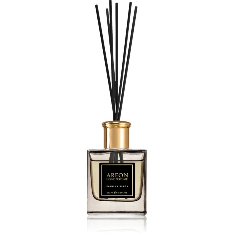 Areon Home Black Vanilla Black aроматизиращ дифузер с пълнител 150 мл.