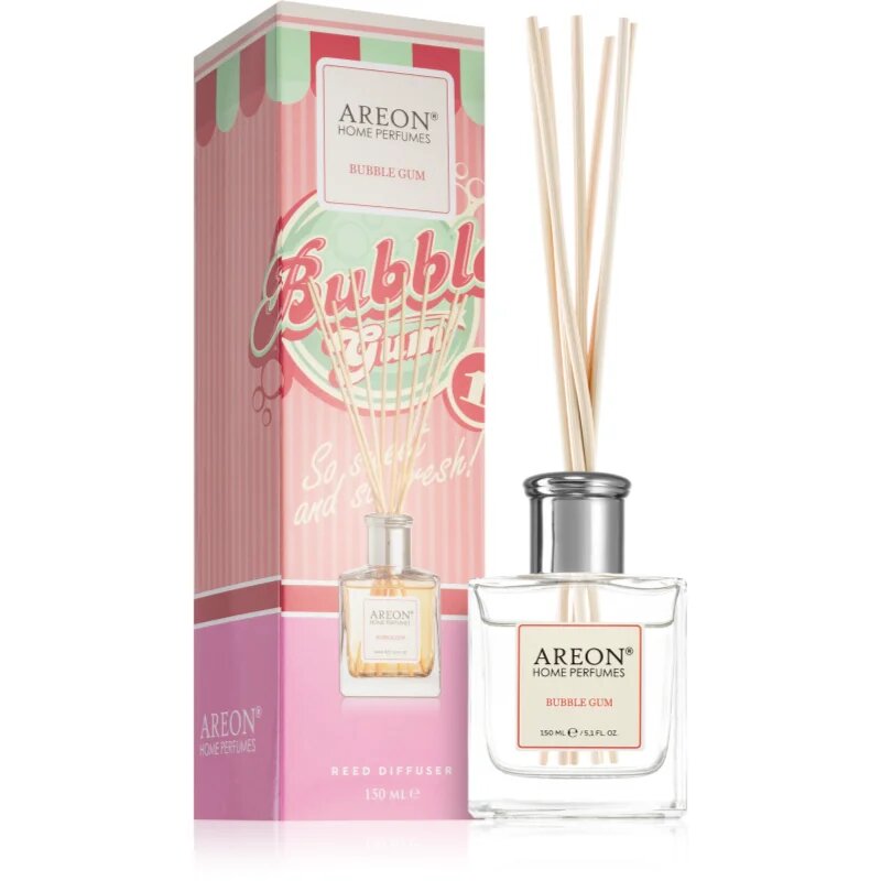 Areon Home Perfume Bubble Gum aроматизиращ дифузер с пълнител 150 мл.
