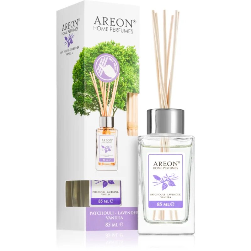 Areon Home Perfume Patchouli Lavender Vanilla aроматизиращ дифузер с пълнител 85 мл.