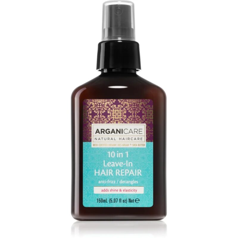 Arganicare Argan Oil & Shea Butter 10 in 1 Leave-In Hair Repair грижа без отмиване За коса 150 мл.