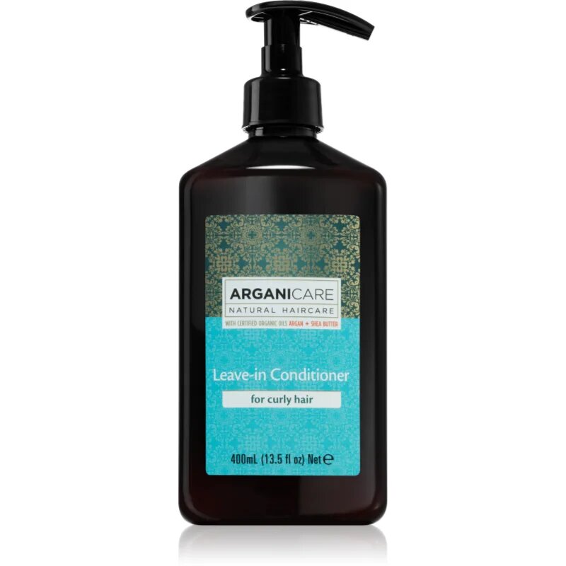 Arganicare Argan Oil & Shea Butter Leave-In Conditioner балсам без отмиване за къдрава коса 400 мл.