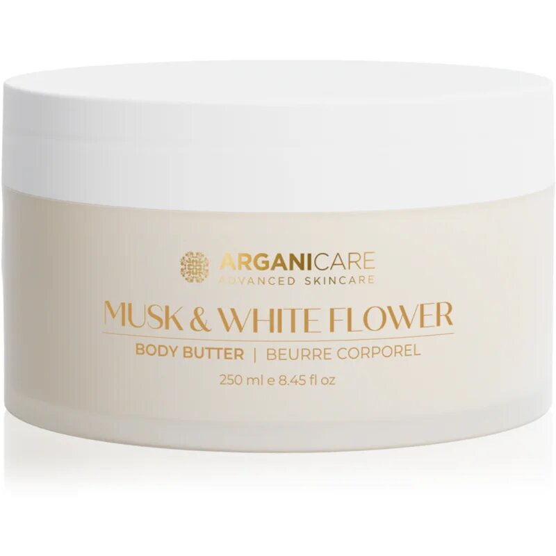Arganicare Body Butter Musk & White Flower масло за тяло с арганово масло 250 мл.