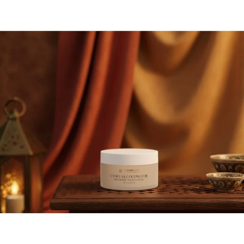 Arganicare Body Butter Vanilla & Coconut Oil масло за тяло с кокосово масло 250 мл.