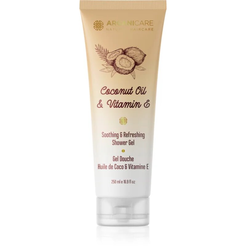 Arganicare Coconut Oil & Vitamin E Shower Gel душ гел 250 мл.