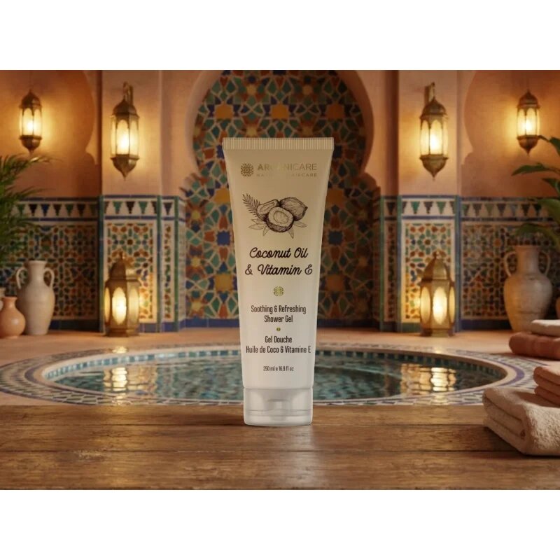 Arganicare Coconut Oil & Vitamin E Shower Gel душ гел 250 мл.