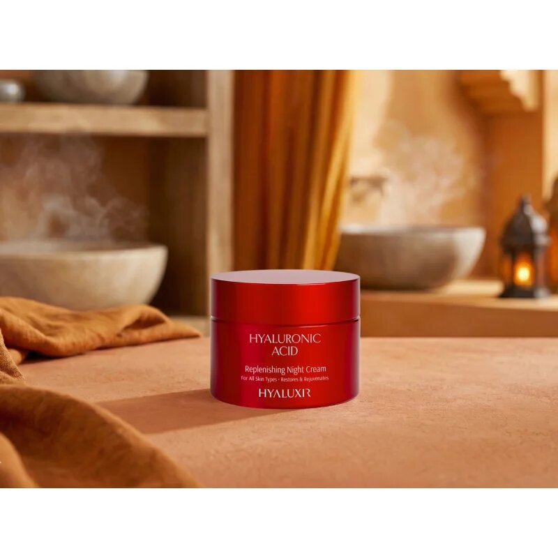 Arganicare Hyaluxir Replenishing Night Cream нощен крем против стареене на кожата 50 мл.