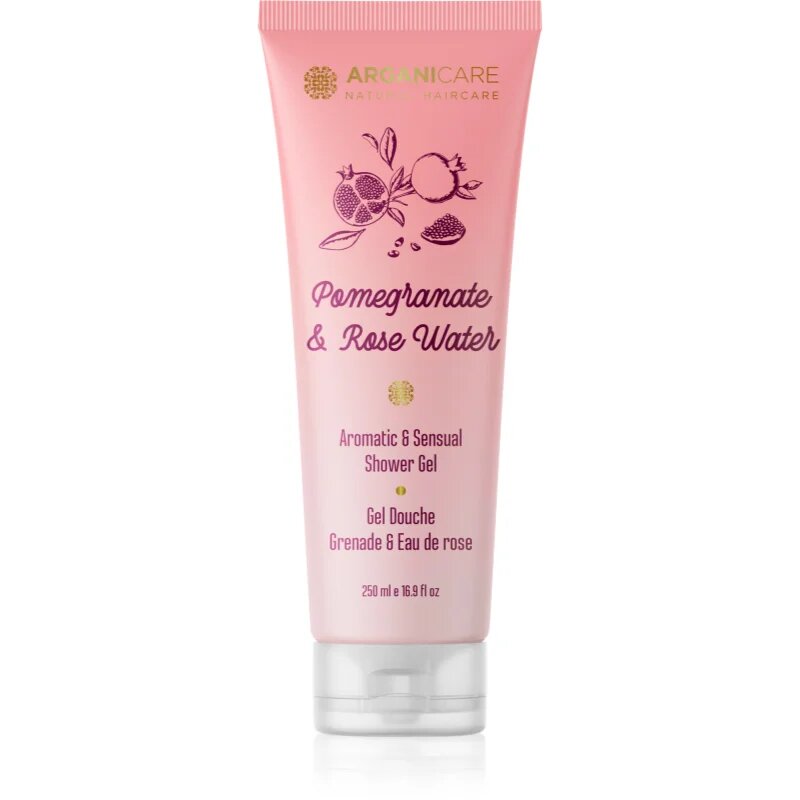 Arganicare Pomegrenate & Rose Water Shower Gel душ гел 250 мл.