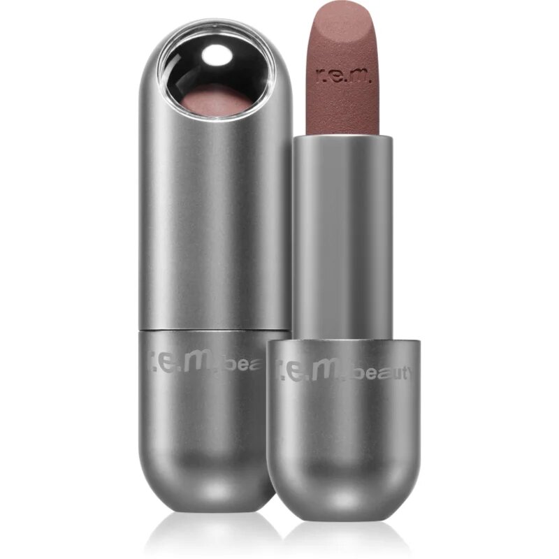 Ariana Grande R.E.M. On Your Collar Matte Lipstick крем-червило цвят Tiramisu 3.5 гр.