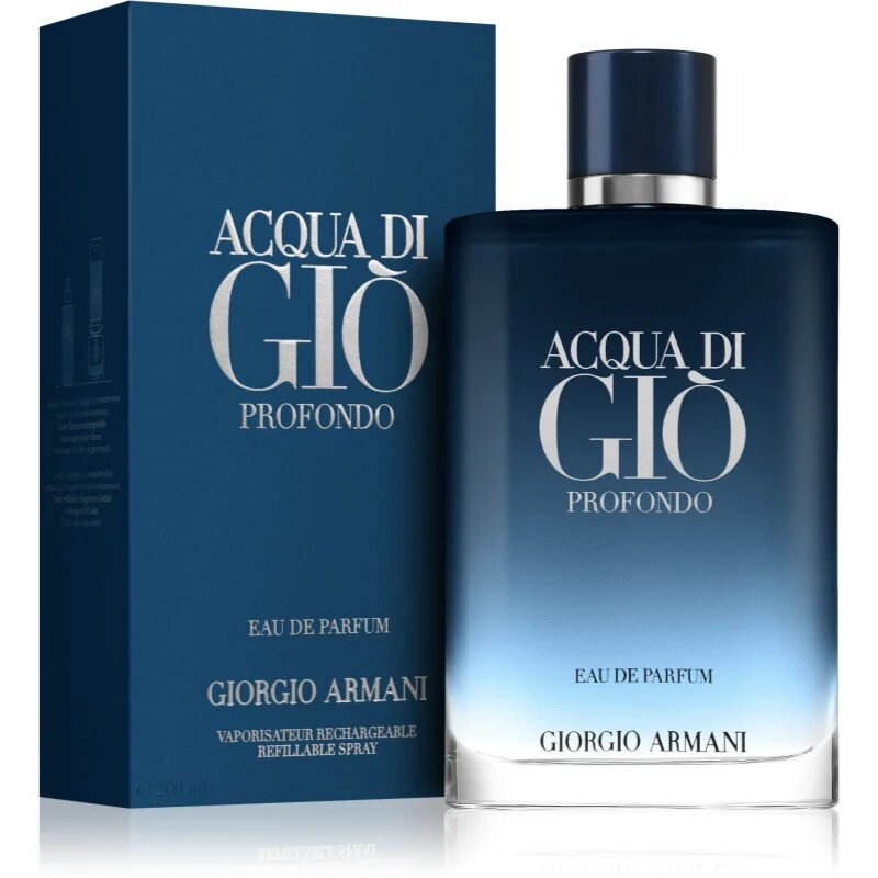 Armani Acqua di Giò Profondo парфюмна вода сменяема за мъже 200 мл.