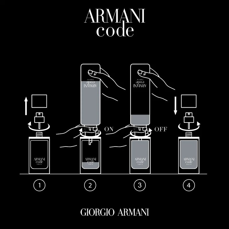 Armani Code Parfum парфюм пълнител за мъже Refill 150 мл.