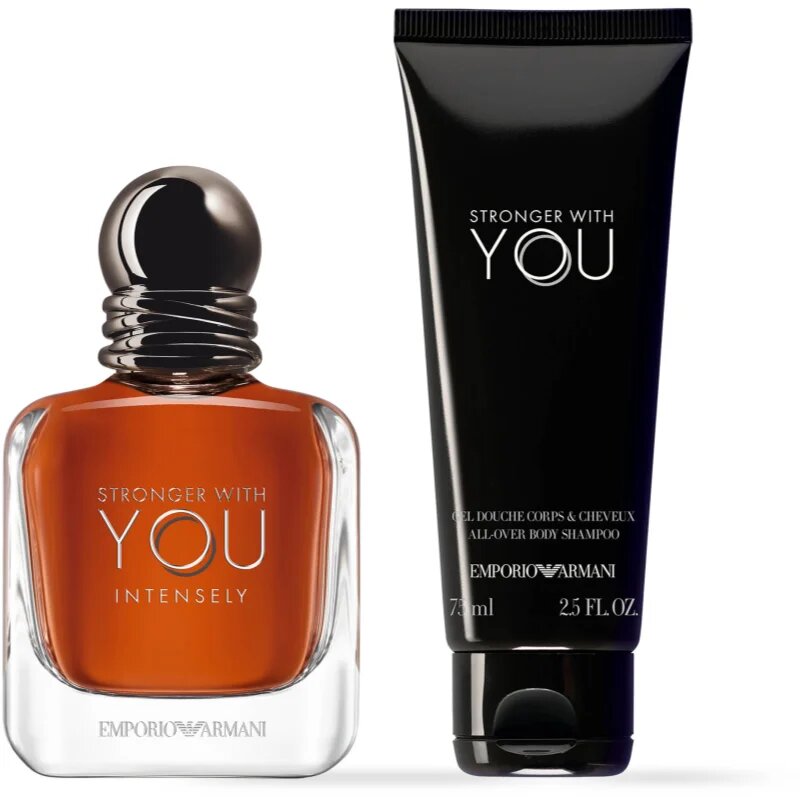 Armani Emporio Stronger With You Intensely подаръчен комплект за мъже