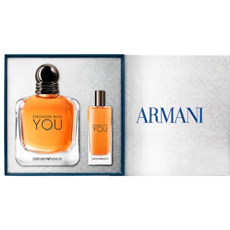 Armani Emporio Stronger With You подаръчен комплект за мъже