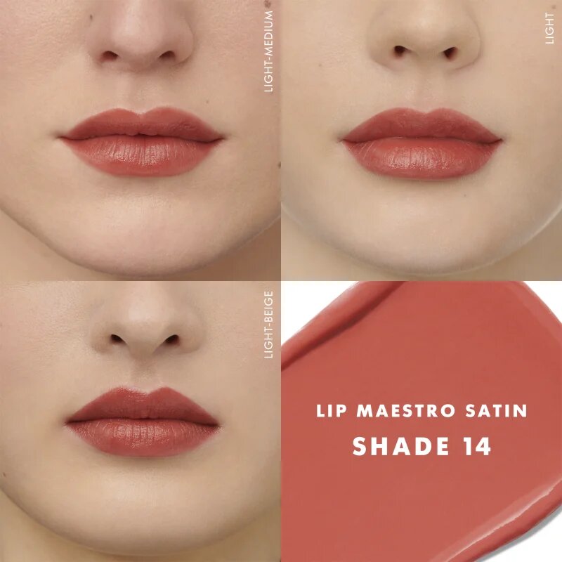 Armani Lip Maestro Satin матиращо хидратиращо течно червило цвят 14 Spring Stroll 6.5 мл.