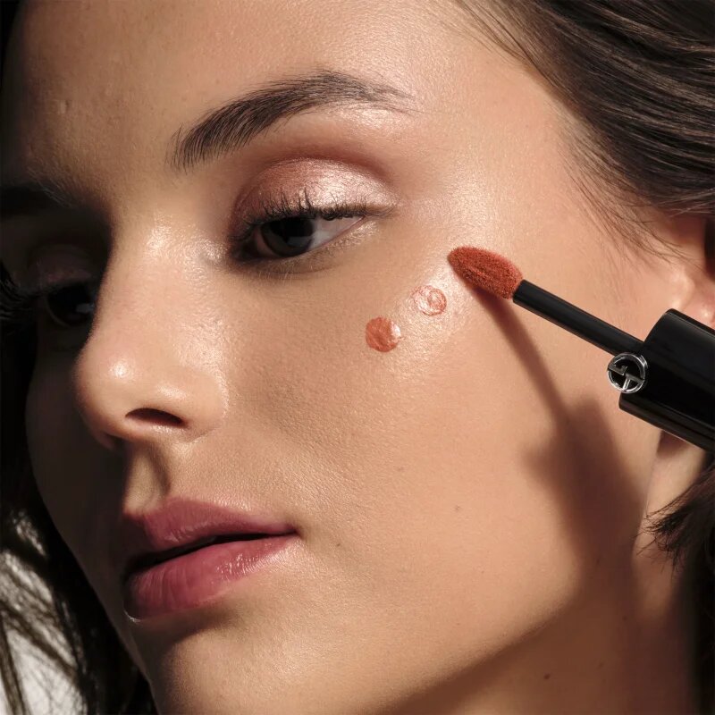 Armani Luminous Silk Cheek Tint Shine течен руж цвят 42 Sunlit Sienna 12 мл.