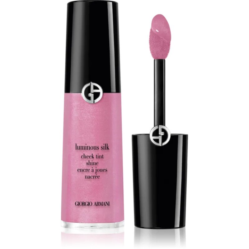 Armani Luminous Silk Cheek Tint Shine течен руж цвят 53 Cosmic Pink 12 мл.