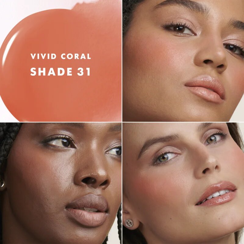 Armani Luminous Silk Cheek Tint течен руж цвят 31 Vivid Coral 12 мл.