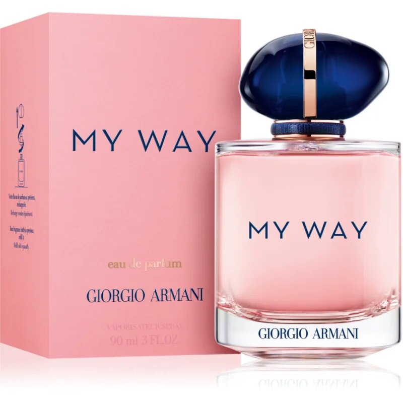 Armani My Way парфюмна вода сменяема за жени 90 мл.