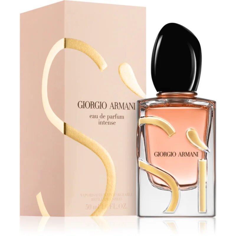 Armani Sì Intense парфюмна вода сменяема за жени 50 мл.