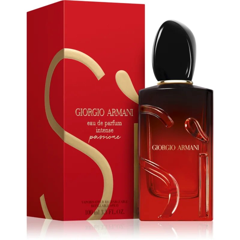 Armani Sì Passione Intense парфюмна вода сменяема за жени 100 мл.