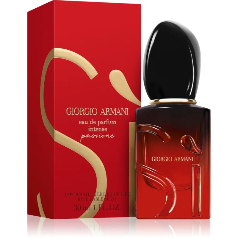Armani Sì Passione Intense парфюмна вода сменяема за жени 30 мл.