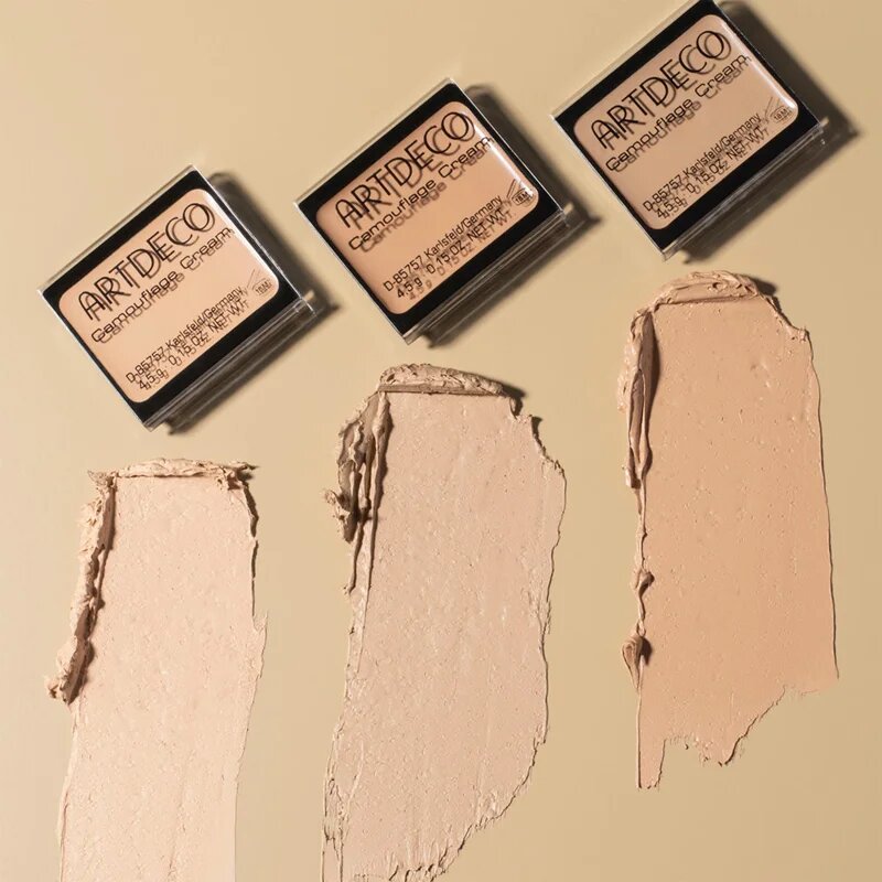 Artdeco Camouflage водоустойчив покриващ крем за поставяне в палитра цвят 492.2 Neutralizing Yellow 4.5 гр.