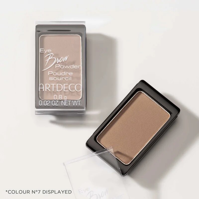 Artdeco Eye Brow Powder пудра за вежди в практична магнитна опаковка за поставяне в палитра цвят 2 Dark 0.8 гр.