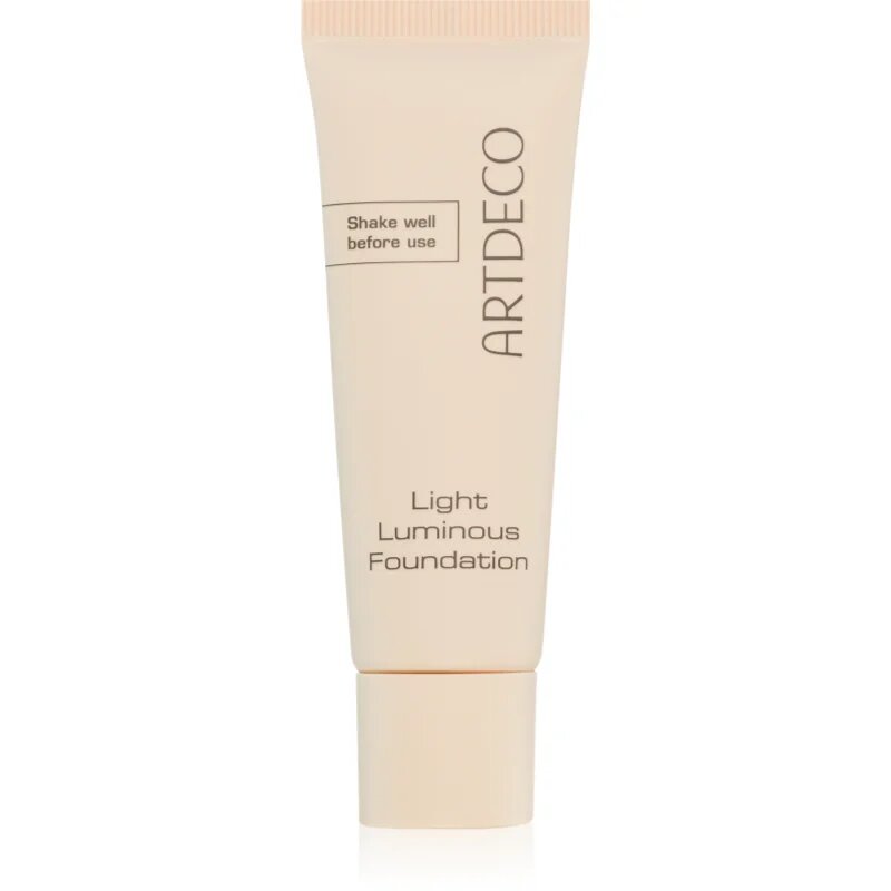Artdeco Light Luminous лек фон дьо тен за озаряване на лицето цвят 14 Beige Sand 25 мл.