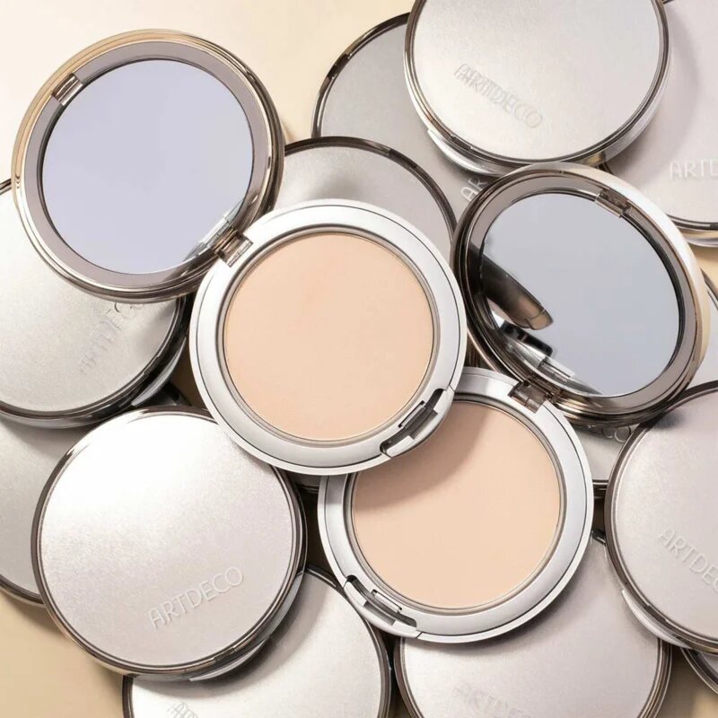 Artdeco Pure Minerals Hydra Compact Foundation компактна пудра и фон дьо тен резервен пълнител цвят 407.65 Medium Beige 10 гр.