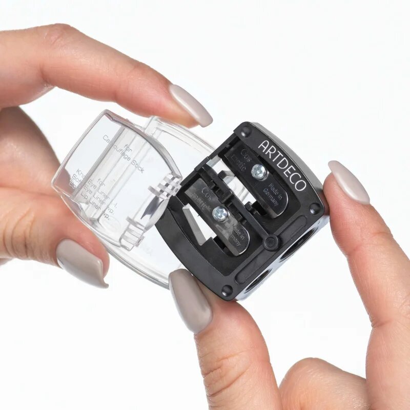 Artdeco Sharpener Duo двойна острилка за козметични моливи тип 12mm & 8mm 1 бр.