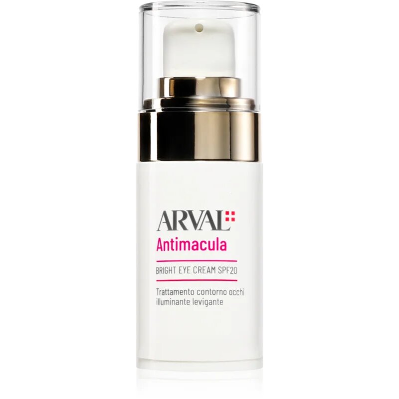 Arval Antimacula Bright Eye Cream SPF 20 нежен очен крем с изглаждащ ефект 15 мл.